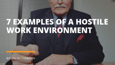 what is an example of a hostile work environment