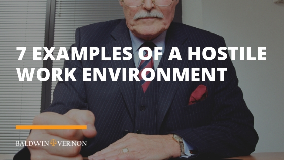 what is an example of a hostile work environment