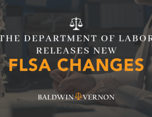 The Department of Labor releases new FLSA changes