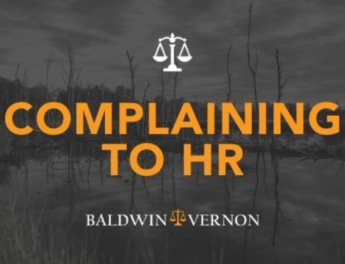 Complaining to HR