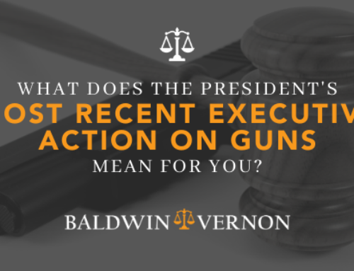 What does the President’s most recent executive action on guns mean for you?