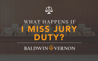 What Happens If I Miss Jury Duty?
