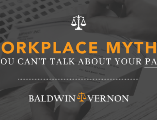 Workplace Myths: You Can’t Talk About Your Pay
