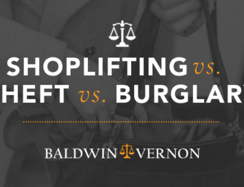 Shoplifting vs. Theft vs. Burglary